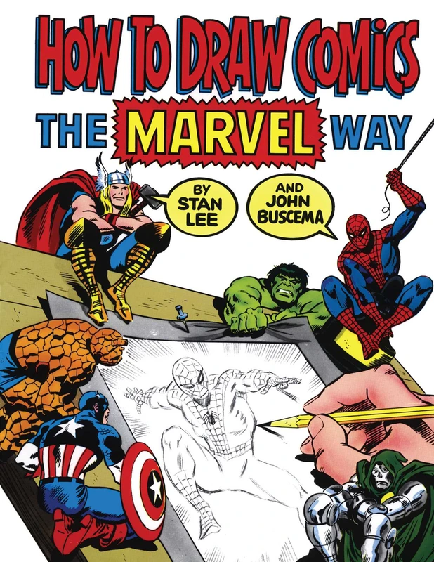 Cover of How to Draw Comics the Marvel Way by Stan Lee and John Buscema